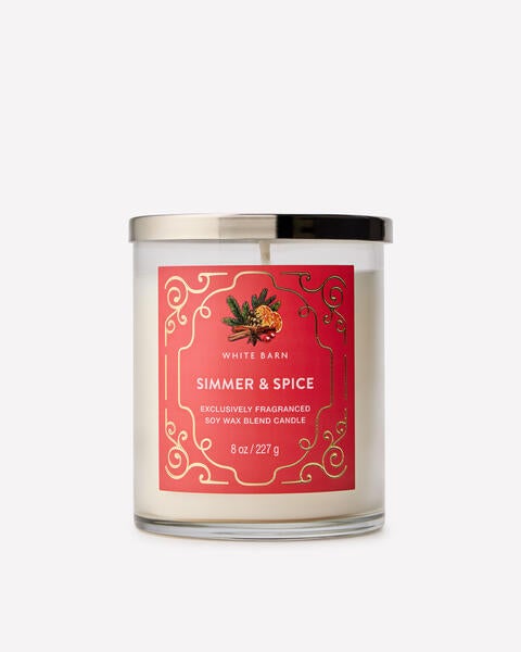 Simmer & Spice Single Wick Candle