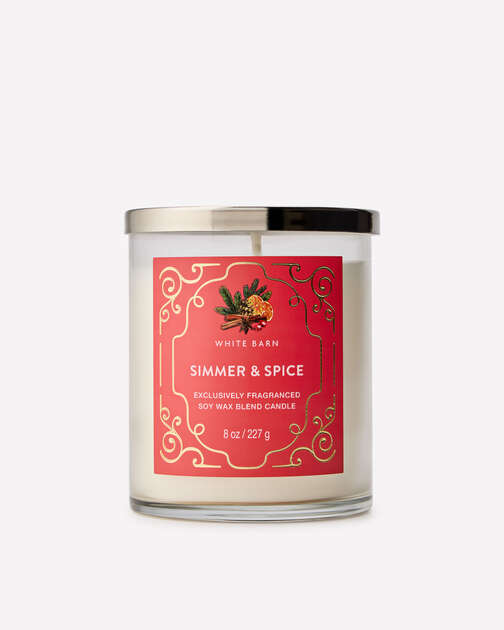 Simmer & Spice Single Wick Candle