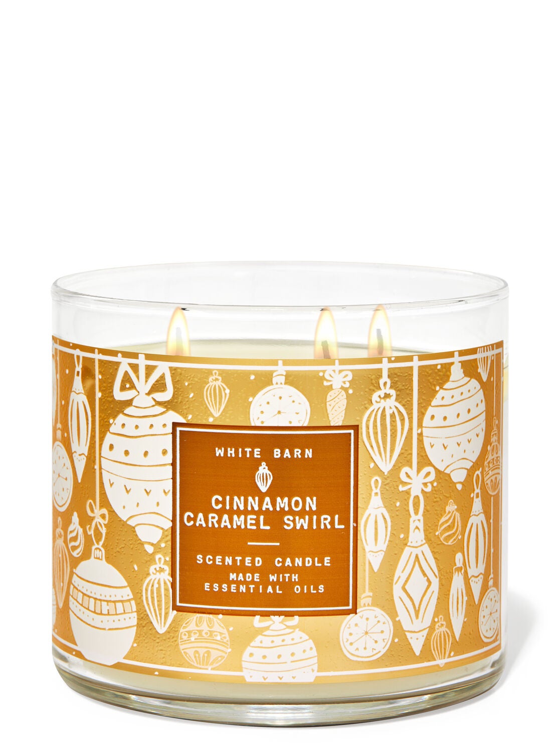 Cinnamon Caramel Swirl 3-Wick Candle