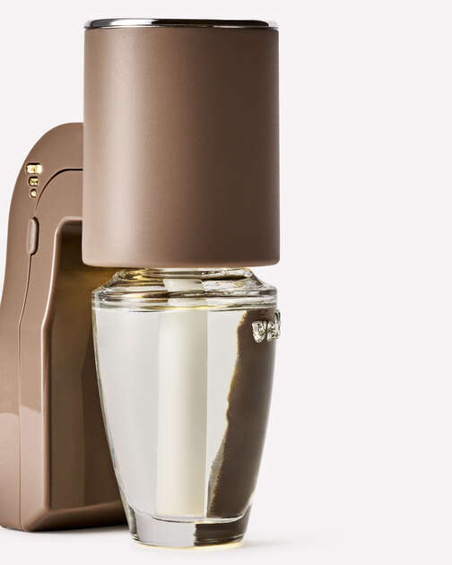 Brown Cylinder Scent Control&trade; Nightlight Wallflowers Fragrance Plug