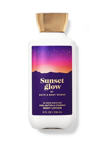 body lotion glow sunset creams lotions bath works smooth super