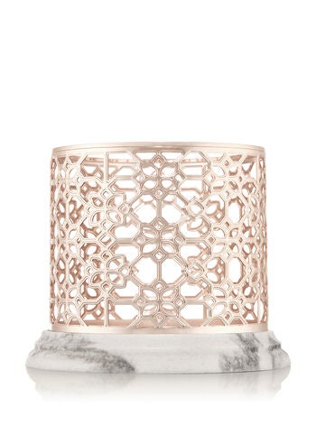 Rose Gold 3-Wick Candle Sleeve