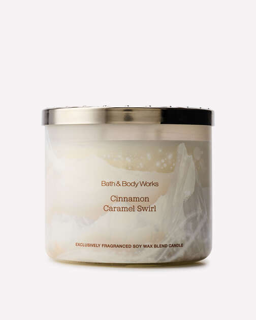 Cinnamon Caramel Swirl 3-Wick Candle
