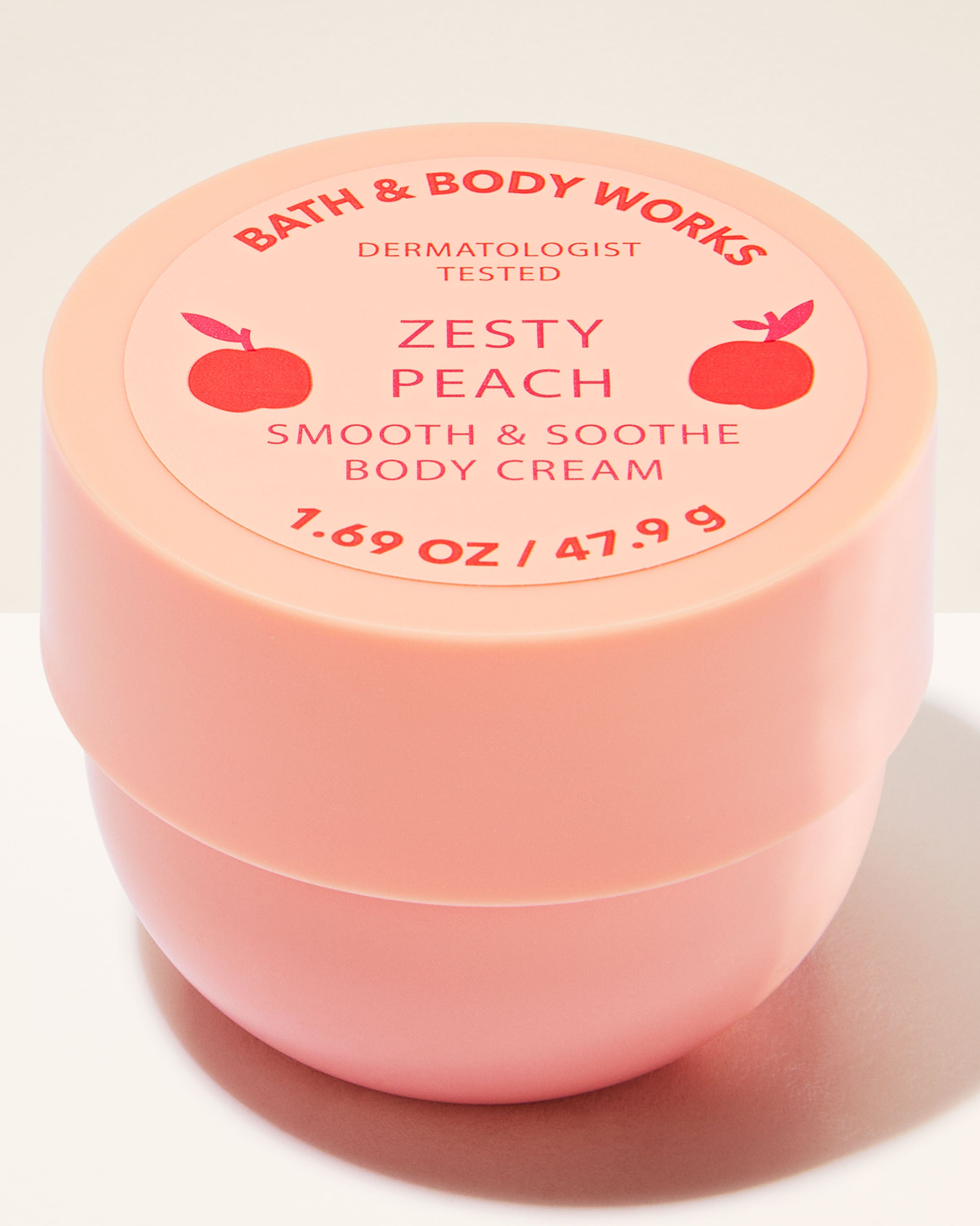 Zesty Peach Travel Size Body Cream | Bath & Body Works