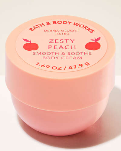 Zesty Peach Travel Size Smooth & Soothe Body Cream