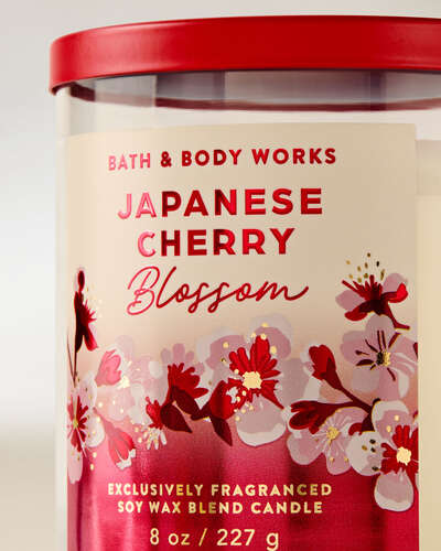 Japanese Cherry Blossom Single Wick Candle