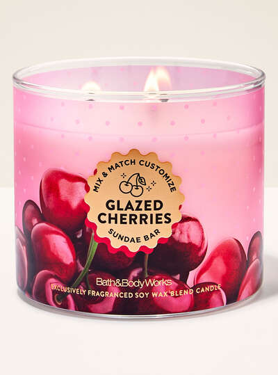Glazed Cherries 3-Wick Candle