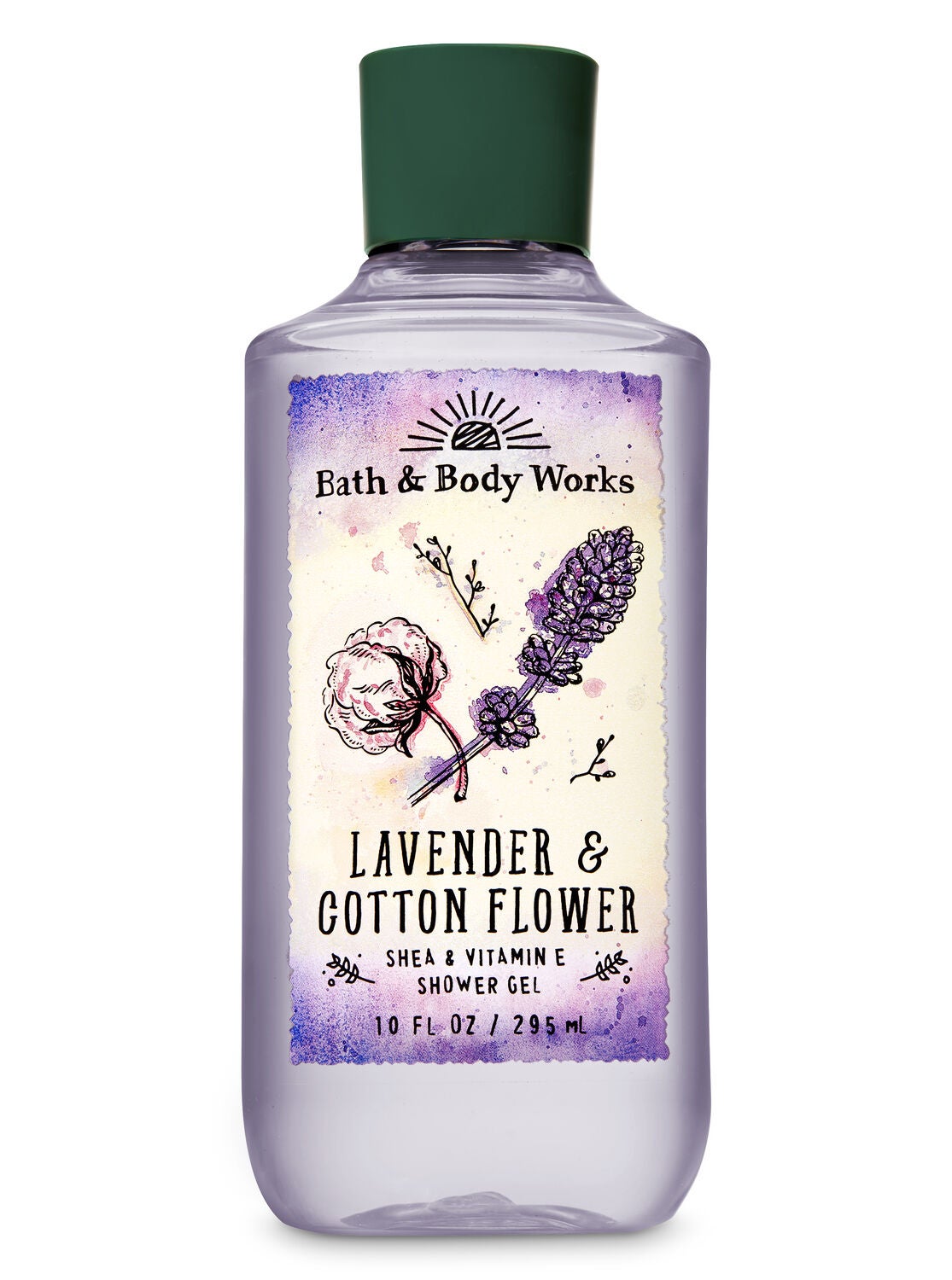 Signature Collection Lavender & Cotton Flower Shower Gel - Bath And Body Works