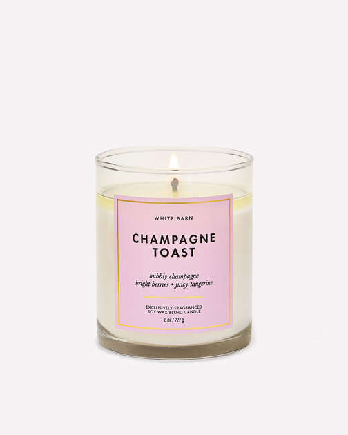 Champagne Toast Single Wick Candle