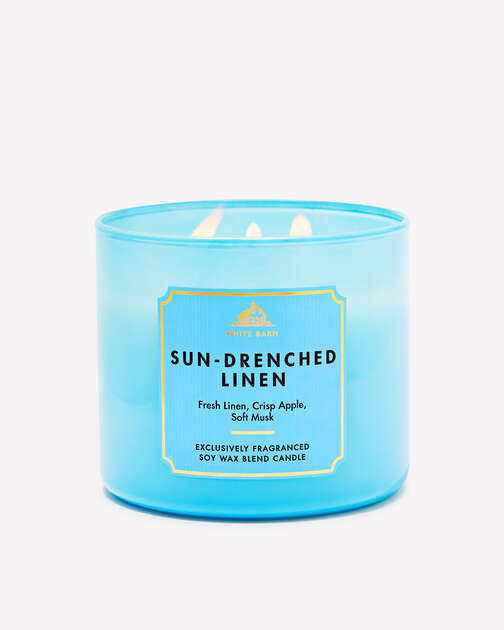 Sun-Drenched Linen 3-Wick Candle