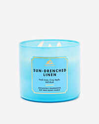Sun-Drenched Linen 3-Wick Candle