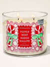Peppermint Marshmallow 3-Wick Candle