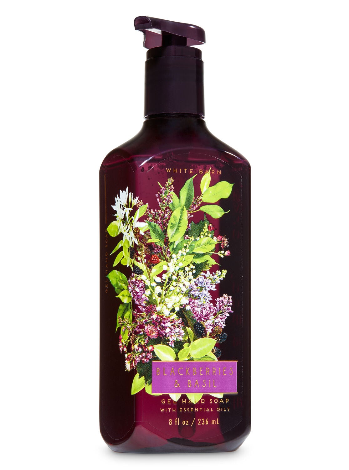 Blackberries & Basil Gel Hand Soap - Bath And Body Works