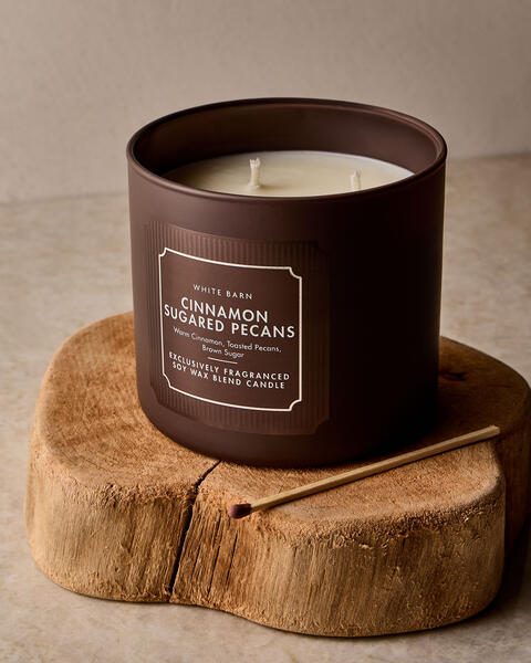 Cinnamon Sugared Pecans 3-Wick Candle