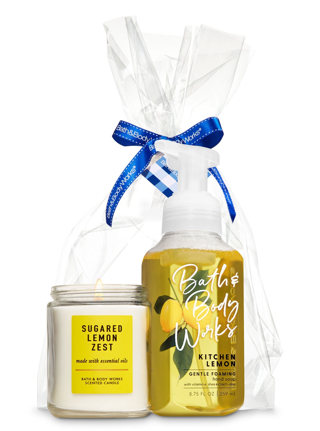 Lemon Scents & Suds Gift Kit - Bath And Body Works