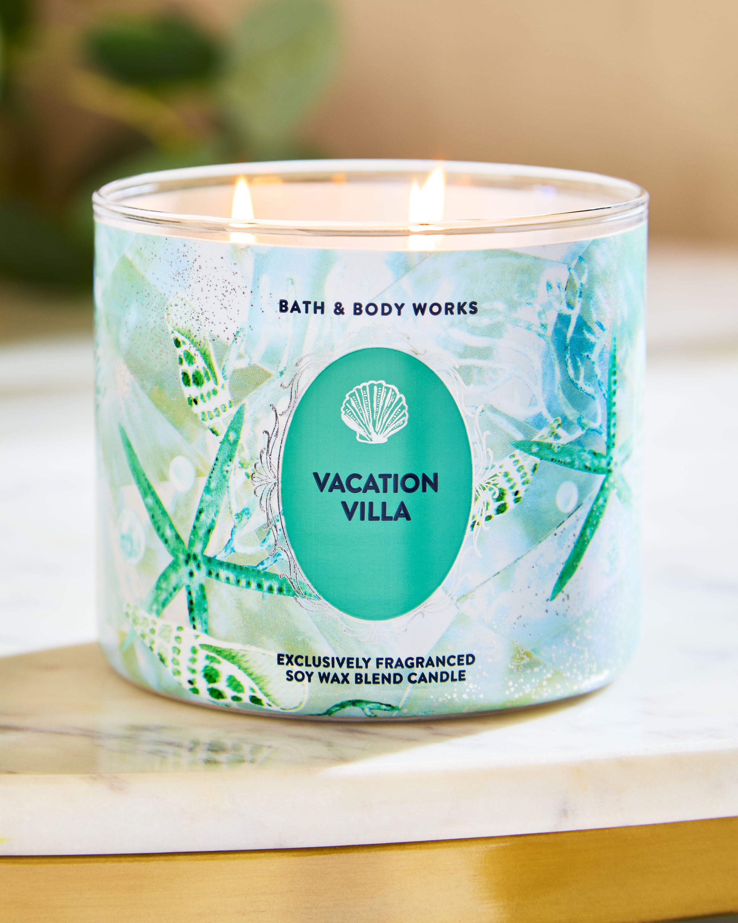 Vacation Villa 3-Wick Candle | Bath & Body Works