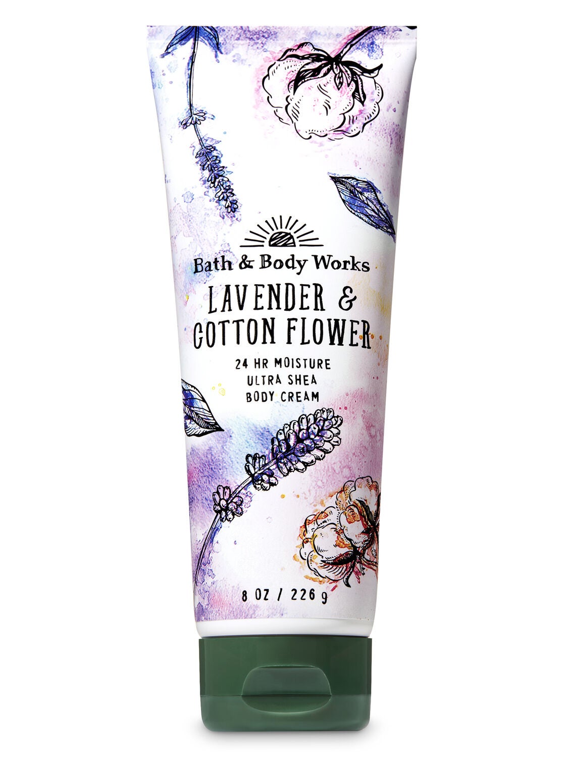 Signature Collection Lavender & Cotton Flower Ultra Shea Body Cream - Bath And Body Works