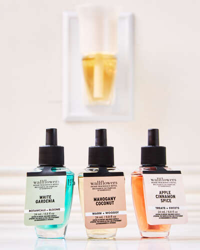 Mahogany Coconut Wallflowers Fragrance Refill