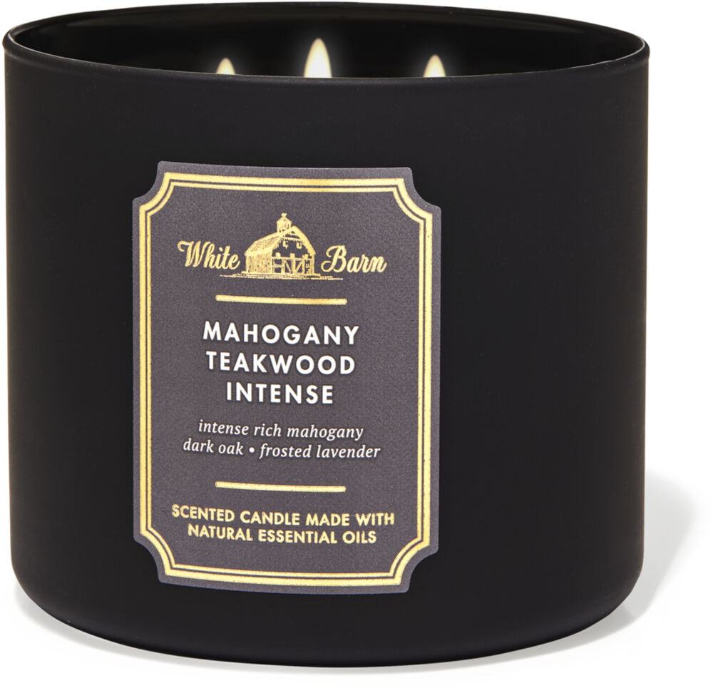 Bath And Body Works Mahogany Coconut 3-wick Candle 