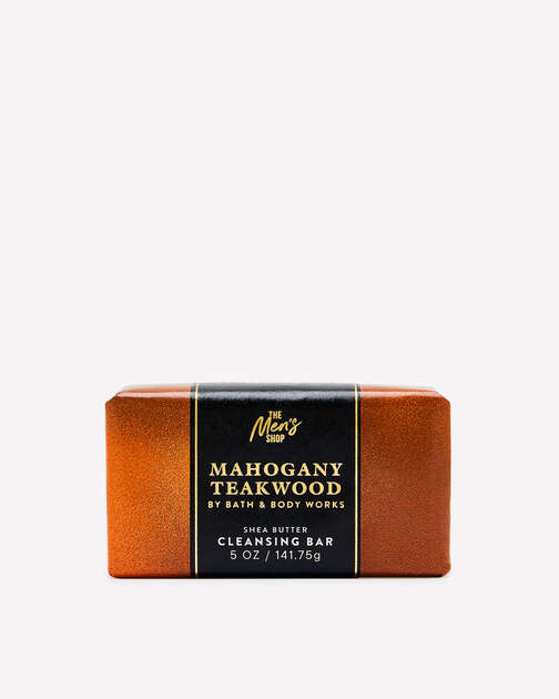 Mahogany Teakwood Shea Butter Cleansing Bar