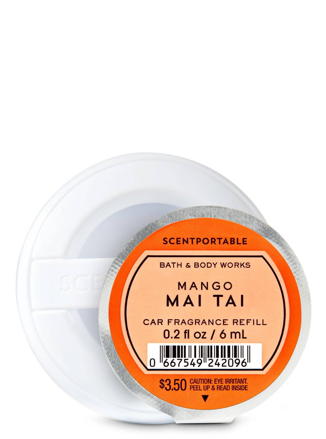Mango Mai Tai Car Fragrance Refill - Bath And Body Works