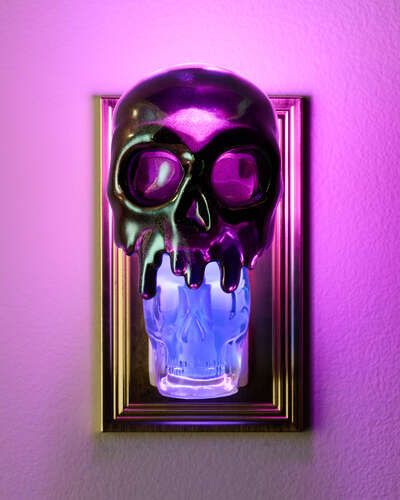 Dripping Skull Nightlight Wallflowers Fragrance Plug