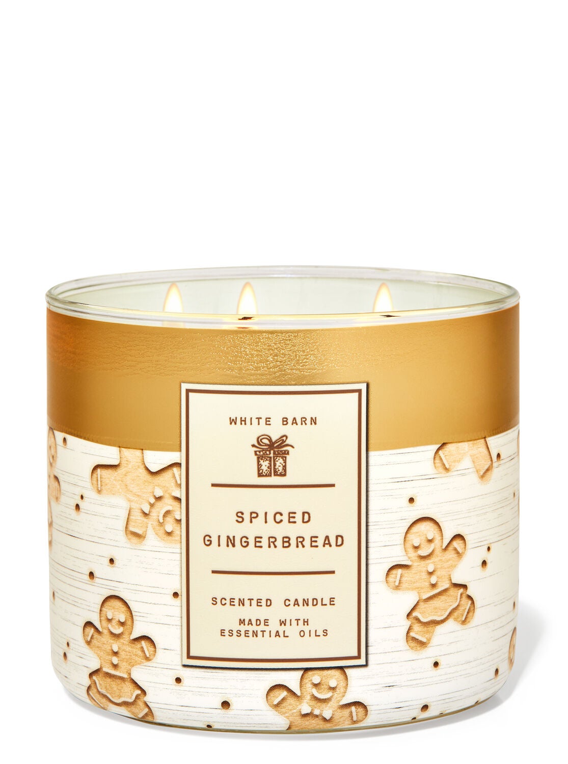 Spiced Gingerbread 3 Wick Candle Bath Body Works