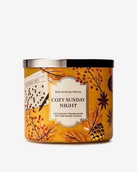 Cozy Sunday Night 3-Wick Candle