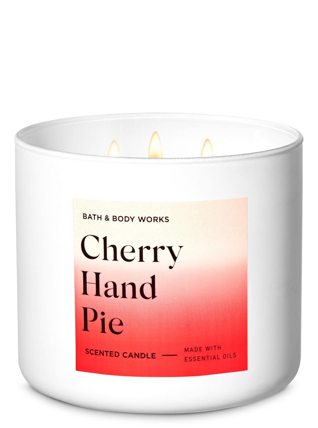 Cherry Hand Pie 3-Wick Candle - Bath And Body Works