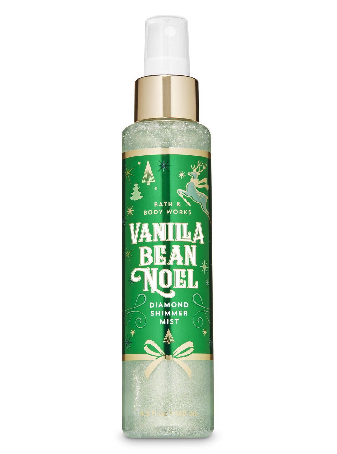 Vanilla Bean Noel Diamond Shimmer Mist - Bath And Body Works