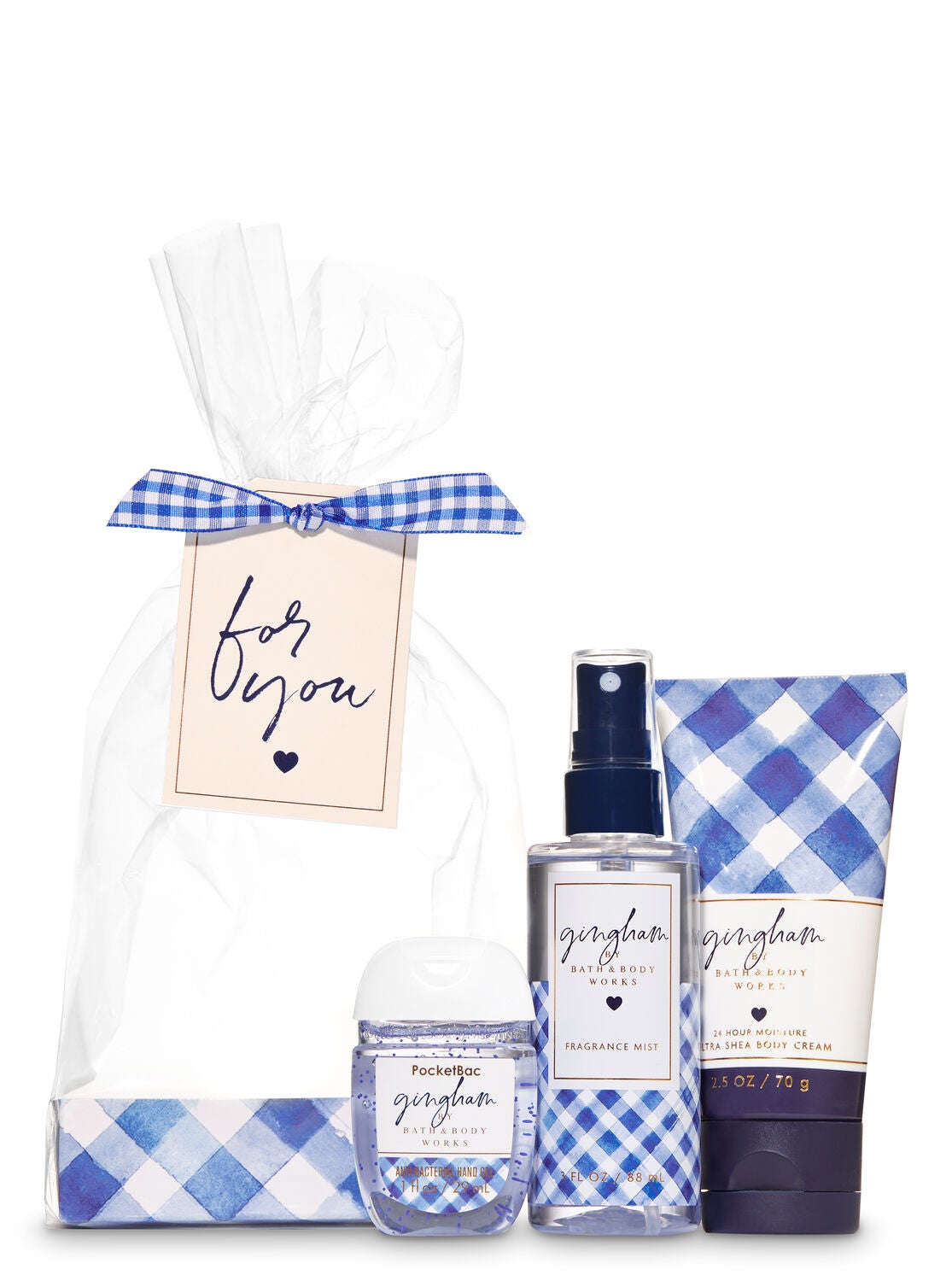 Gingham Mini Gift Set - Bath And Body Works