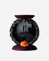 Spiral Hill Light-Up Pedestal 3-Wick Candle Holder