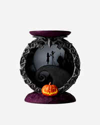 Spiral Hill Light-Up Pedestal 3-Wick Candle Holder