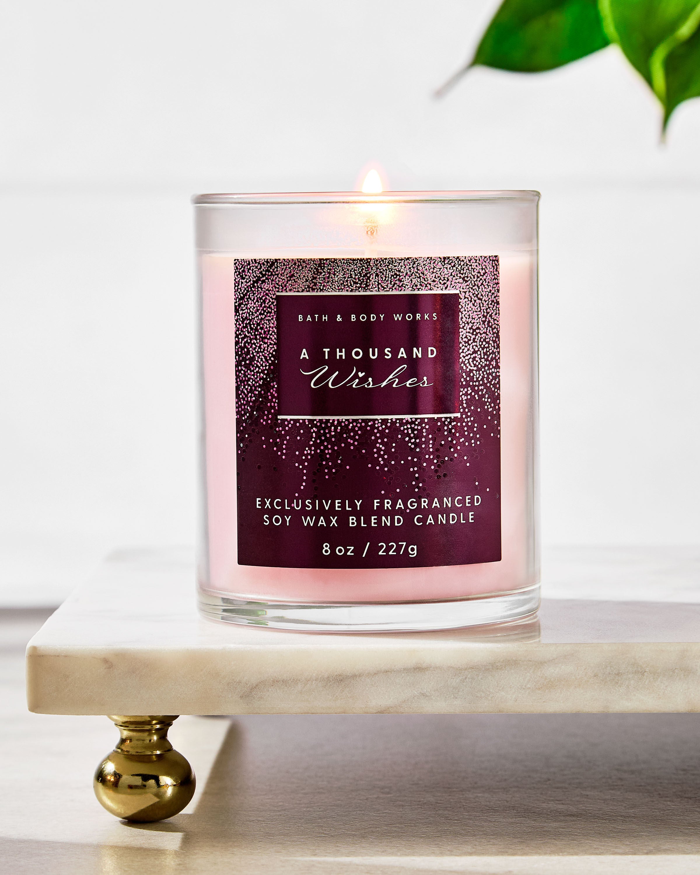 専用 Bath & Body Works Candle Body Wash A Thousand Wishes Single Wick Candle | Bath & Body Works