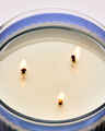 Gingham 3-Wick Candle