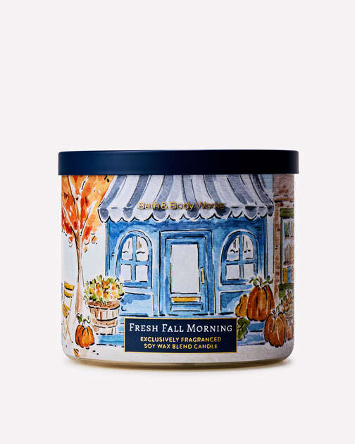 Fresh Fall Morning 3-Wick Candle
