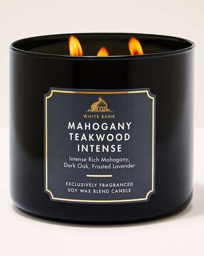Mahogany Teakwood Intense 3-Wick Candle