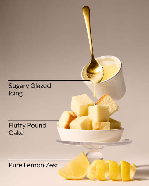 Iced Lemon Pound Cake Single Wick Candle
