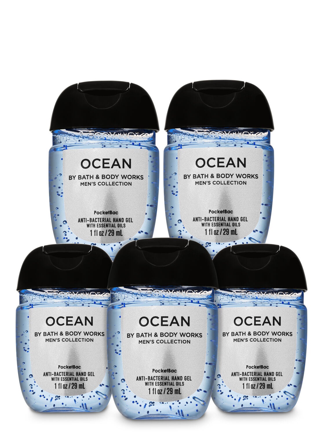 Ocean Pocketbac Hand Sanitizer 5 Pack Bath Body Works