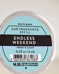 Endless Weekend Car Fragrance Refill