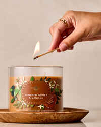 Whipped Honey & Vanilla 3-Wick Candle