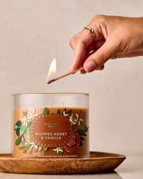 Whipped Honey & Vanilla 3-Wick Candle