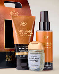 Mahogany Teakwood Mini Gift Set