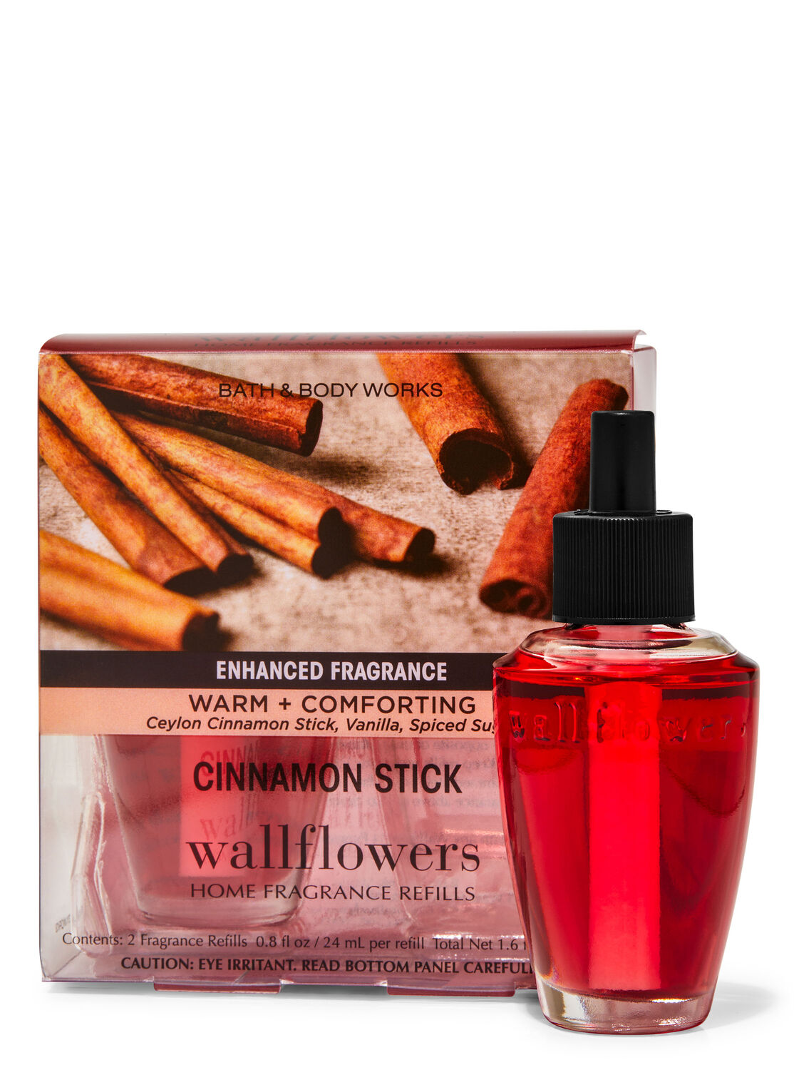 Mahogany Teakwood Wallflowers Refills, 6-Pack, Bath & Body Works