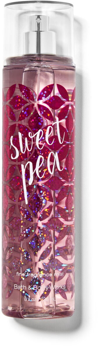 sweet pea body mist bath and body works