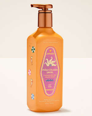Piña Colada Swirl Cleansing Gel Hand Soap