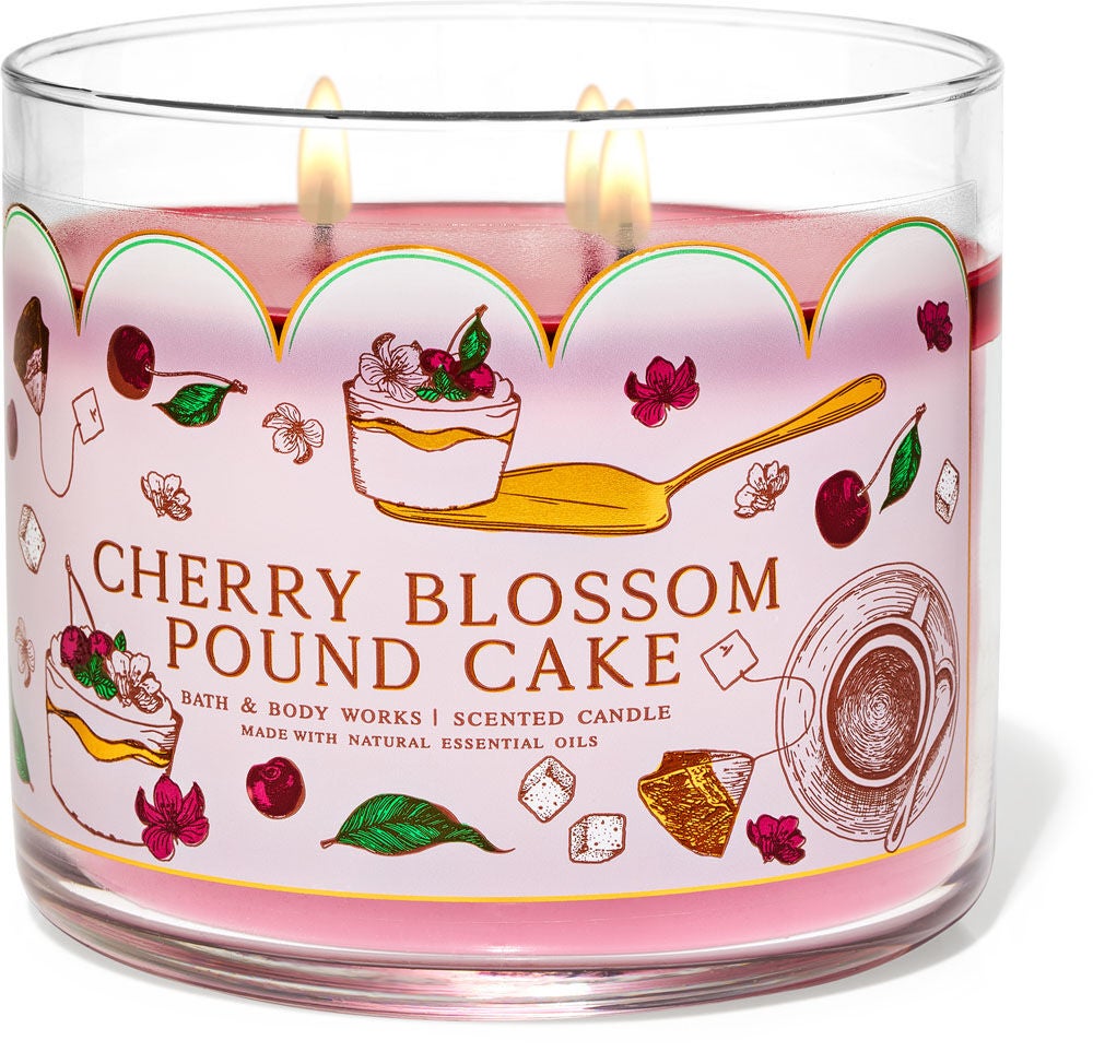 3 Wick Scented Candles Bath Body Works
