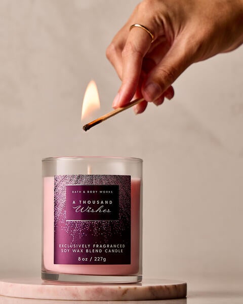 A Thousand Wishes Single Wick Candle