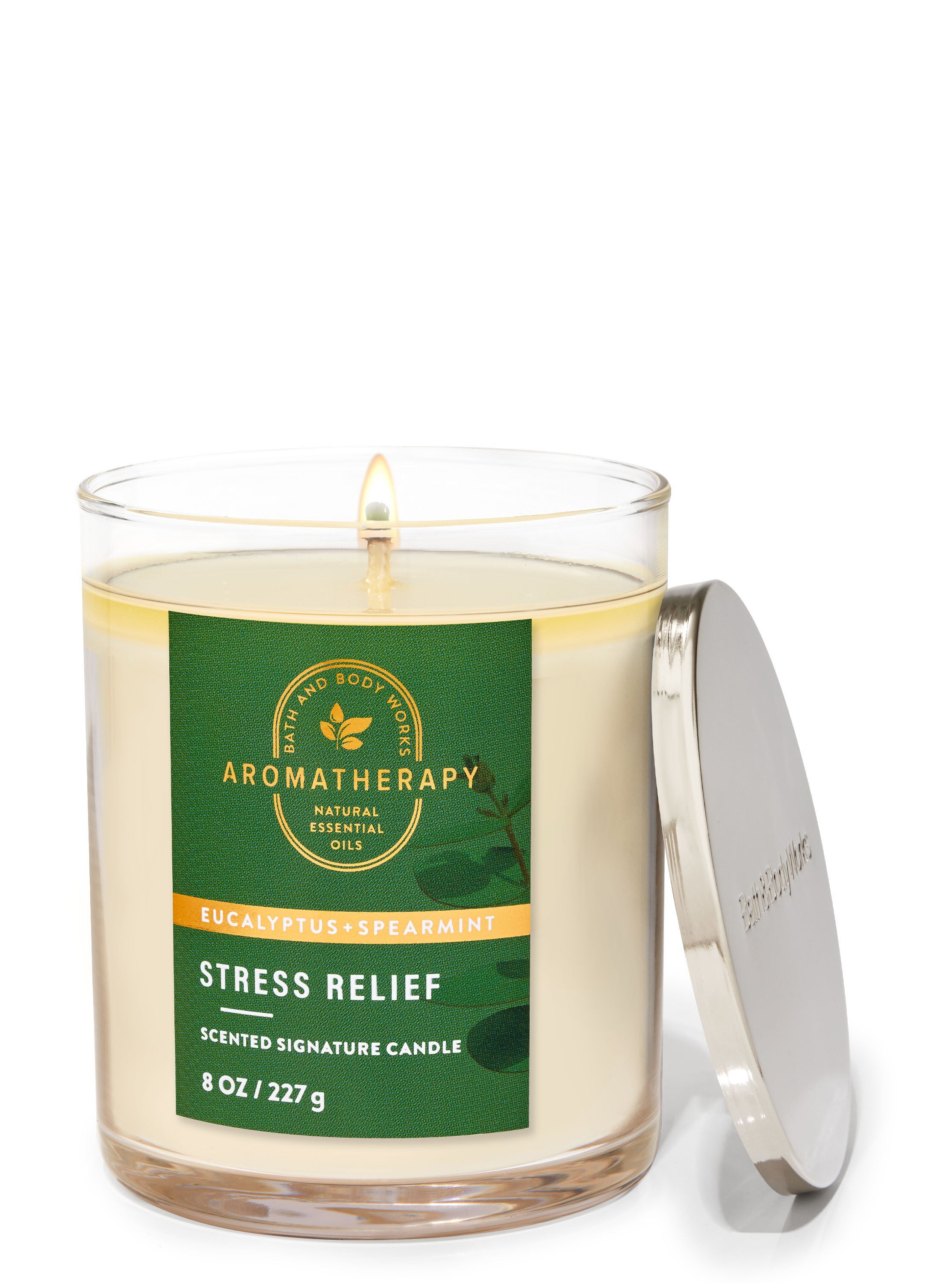 Bath and body works stress relief candle shop