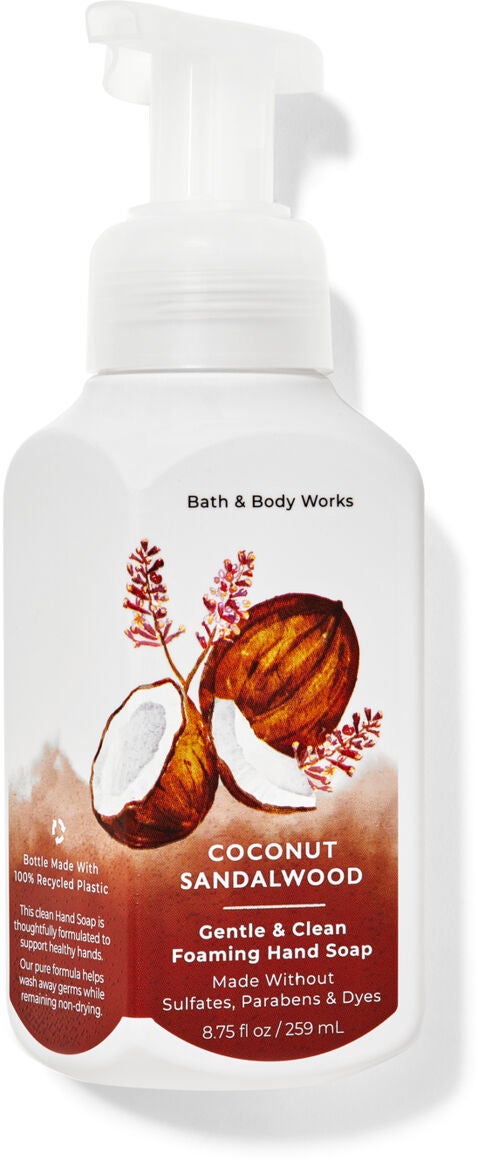 Coconut Sandalwood Gentle &amp;amp; Clean Foaming Hand Soap
